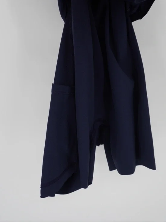 SPANX The Get Moving Zip Front active Dress Navy Blue Small Athletic Active - Picture 9 of 11